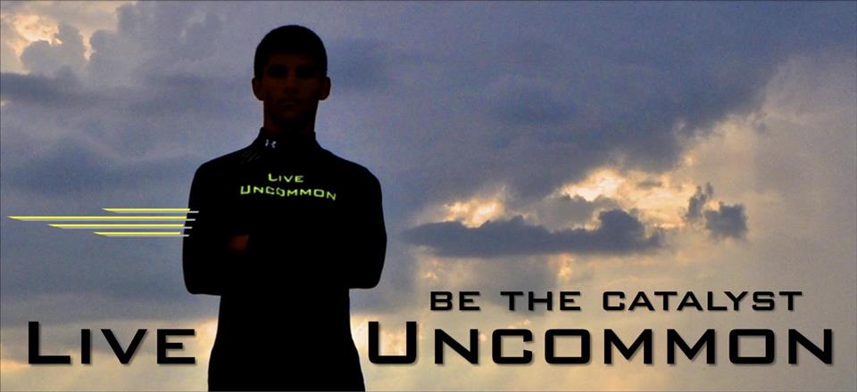 Live Uncommon front page banner.